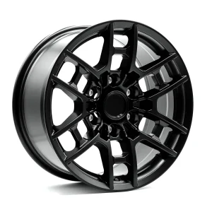 OE+ – TT05 – Black – 17″x8″ 15mm – All weather Wheels – TT0517080156139MB